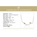 Lotus Fun Echt 925 Sterling Silber Natürlicher Original Handgemachter Feiner Schmuck 18 Karat Gold Vogel auf Zweig Halskette für Frauen Geschenk Bijoux