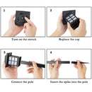 2/4/6/8pcs LED Solar Pathway Lights Wasserdichte Outdoor-Solarlampe für Garten/Landschaft/Hof/Terrasse/Einfahrt/Gehwegbeleuchtung