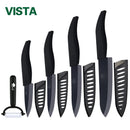 Knives set Ceramic Knife set 3 4 5 6 inch Zirconia Ceramic Black and white Blade Cooking Paring Fruit Chef Knives