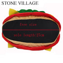 Sneaker Hausschuhe Plüsch Zombie Hausschuhe / gefräßige Zombie warme Hausschuhe lustige Zuhause Schuhe Cartoon Hausschuhe Winter Hausschuhe