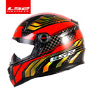 Original LS2 FF396 carbon fiber motorcycle helmet LS2 CT2 full face helmets casco casque moto no pump