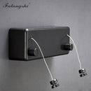 Tendedero para ropa, accesorios de baño, tendedero blanco/negro/dorado/plateado, tendedero, secador de ropa, doble capa WB3006