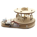 STEM Spielzeug für Kinder Pädagogisches Wissenschaft Experiment Technologie Spielzeug Set DIY Hydraulikbagger Modell Puzzle Gemaltes Kinderspielzeug