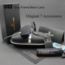 KINGSEVEN Aluminium Magnesium Polarisierte Sonnenbrille Männer Fahrer Spiegel Sonnenbrille Männlich Angeln Weiblich Brillen Für Männer