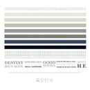 10 Teile/los Vintage Grid Stripe Washi Tape Klebeband Diy Scrapbooking Aufkleber Label Craft Masking Tape Japanisches Briefpapier