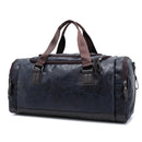 Bolso de lona de viaje informal de alta calidad, bolsos de cuero PU para hombre, bolsos de viaje de gran capacidad, bolso de mensajero negro para hombre, bolso de mano JXY815