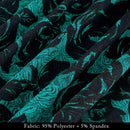 Frauen-Blumen-elegantes V-Ausschnitt-Hüllen-angepasstes beiläufiges Arbeits-Partei-reizvolles ärmelloses Sommer-Bleistift-Kleid EB425