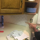 Home Decor Subway Off White Selbstklebende 3D-Wandfliesen zum Abziehen und Aufkleben für Küche und Badezimmer