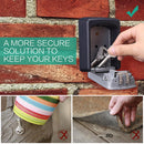 ORIA 4-stellige Kombination Langlebige Schlüsselaufbewahrungsbox Wandmontierte Sicherheitsschlüsselbox Große Speicherkapazität