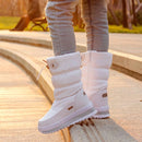Winter-Plattform Damen Stiefel Kinder Gummi Anti-Rutsch-Schneestiefel Schuhe für Damen Wasserdichte warme Winterschuhe Botas