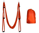 6 Griffe Anti-Schwerkraft-Yoga-Hängemattenstoff Yoga Flying Swing Traction Device Yoga-Hängematten-Set Ausrüstung für Pilates-Körperformung