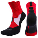 Hochwertige neue Herren Outdoor Sports Elite Basketball Socken Herren Radsocken Kompressionssocken Baumwolle Handtuch Bottom Herrensocken