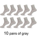 10 par/lote de calcetines de algodón de alta calidad para hombre, calcetines de negocios negros transpirables, novedad de Otoño Invierno 2021, calcetines de regalo para hombre, tallas grandes 40-45