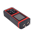 Professioneller Manometergriff Differenzluftdruckmesser Gasdruckmessung Digitales Drucksensorinstrument 12Einheit