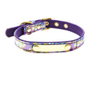 Katzenhalsband Personalisiertes ID-Halsband Reflektierendes Leder Kundenspezifische Gravur Name Telefonnummer Kostenlose Gravur Für Welpen Chihuahua 10