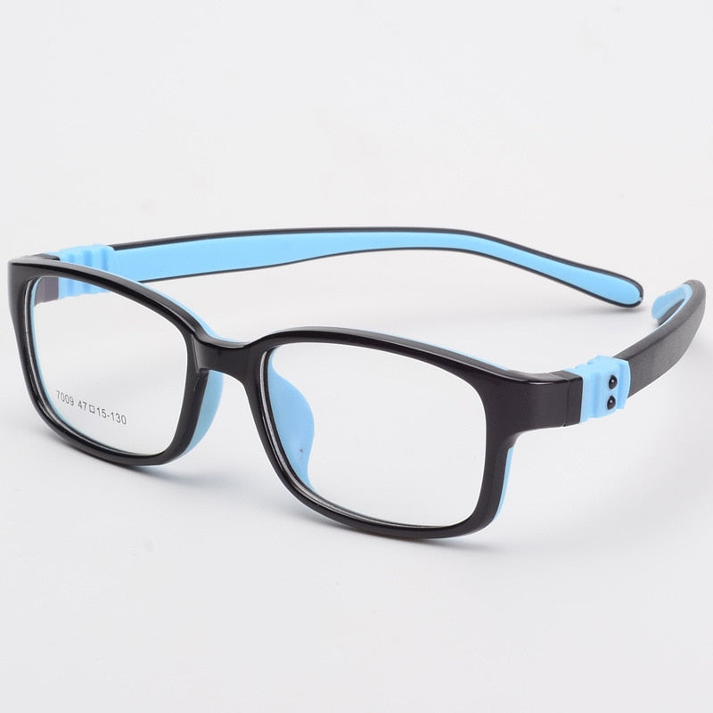 Optisches Kinderbrillengestell TR90 Silikonbrille Kinder Flexible Schutzbrille Kinderbrille Dioptrien Gummi 7009