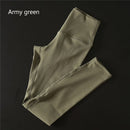 Super dehnbare Gymnastikhose Bauchkontrolle Yogahose mit versteckter Tasche Sportleggings mit hoher Taille Push Up Laufhose Damen