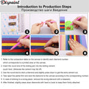 Dispaint Full Square/Round Drill 5D DIY Diamond Painting "Green car" Stickerei Cross Stitch 3D Home Decor A11511