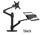 OL-3L Aluminium Multifunktions 10"-17" Ergonomie Schreibtisch Laptop Ständer 32" Monitor Desktop Halter Computer voll beweglich mit Säulenstange