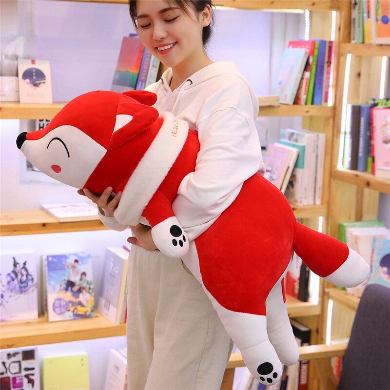 50-90cm Kawaii Toy Stuffed Animals & Plush Toys for Girls Children Baby Toys Plush Pillow Gift Fox Stuffed Animals Soft Toy Doll