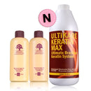 Keratin Heißer Verkauf 1000 ml Brasilianische Keratinbehandlung 5% Machen Sie das Haar gerade Glättend Glänzend Holen Sie sich kostenlose Haarsets Kostenloser Versand