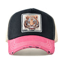 Hysteresenhut Hip Hop Trucker Hüte für Männer Atmungsaktives Mesh Knochen Sommer Tiger Baseball Caps Frauen Patch Drake Casquette Gorras Hombre