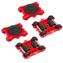 Möbeltransporter, Werkzeugtransportheber, schwere Sachen, Rollenstangen-Set mit Rädern