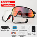 ROCKBROS Radfahren Polarisierte Brille Fahrrad Photochrome Outdoor Sports Sonnenbrille MTB PC Brille Eyewear 5/3 Linse Fahrradzubehör