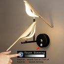 Moderne Simplicity LED-Wandleuchte Magpie Bird Modell Licht Wandleuchte Innenbeleuchtung Küche Nacht Schlafzimmer Wohnzimmer