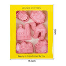 6 Stücke EID Mubarak Kamel Mond Stern Keksform Ausstecher Ramadan Kareem Party Dekoration Islam Muslim Decor Eid Al Adha