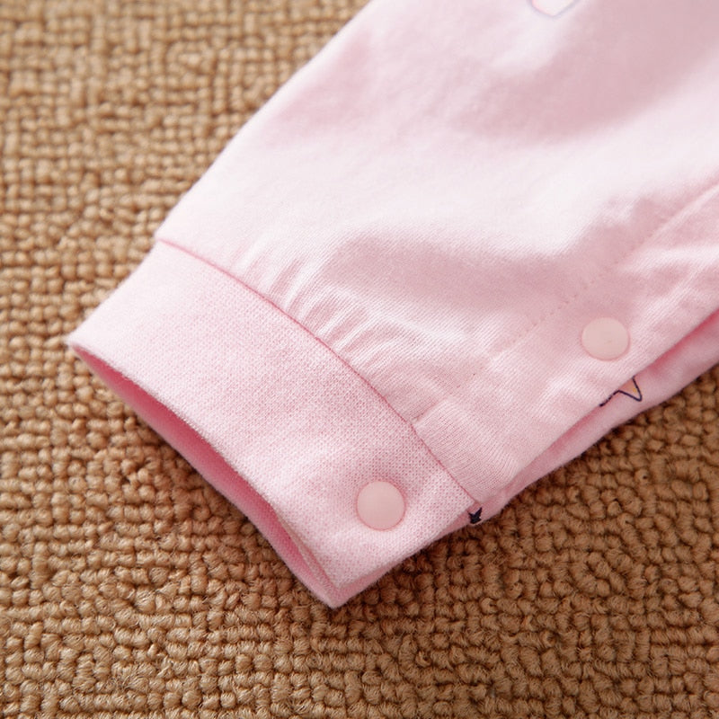 ABEBE Elephant Print Baby Boy Rompers Cute Baby Girl Jumpsuit For Kids Children Overalls Ramper Newborn Baby Boy Summer Clothes