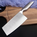 CHUN, cuchillo de cocina de Chef de 7 pulgadas, cuchillos de carnicero de acero inoxidable Nakiri de cocinero japonés, cuchillos de carnicero 4Cr13MoV, herramientas de cocina para rebanar