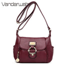 Damen-Luxusmarken-Handtaschen Sac A Main Umhängetaschen für Frauen 2022 Leder-Umhängetaschen Female Messenger Bag Soft Flap Bag