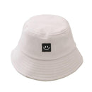2020 New Smile Face Labeled Kinder Bucket Hats Alle Matched Simple Style Caps Kids Bob Hat Summer Fashion Sun Hat