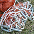 XC LOHAS Amerikanisches Handguss-Fischernetz 2,4 m bis 7,2 m, kleines Maschennetz, Handwurfnetz mit Blei und ohne Bleifischfalle