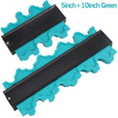 Onnfang 2Pcs/Packs Copy Gauge Duplicator Contour Scale Template Wood Marking Tools Tiling Measuring Ruler Woodworking Tools