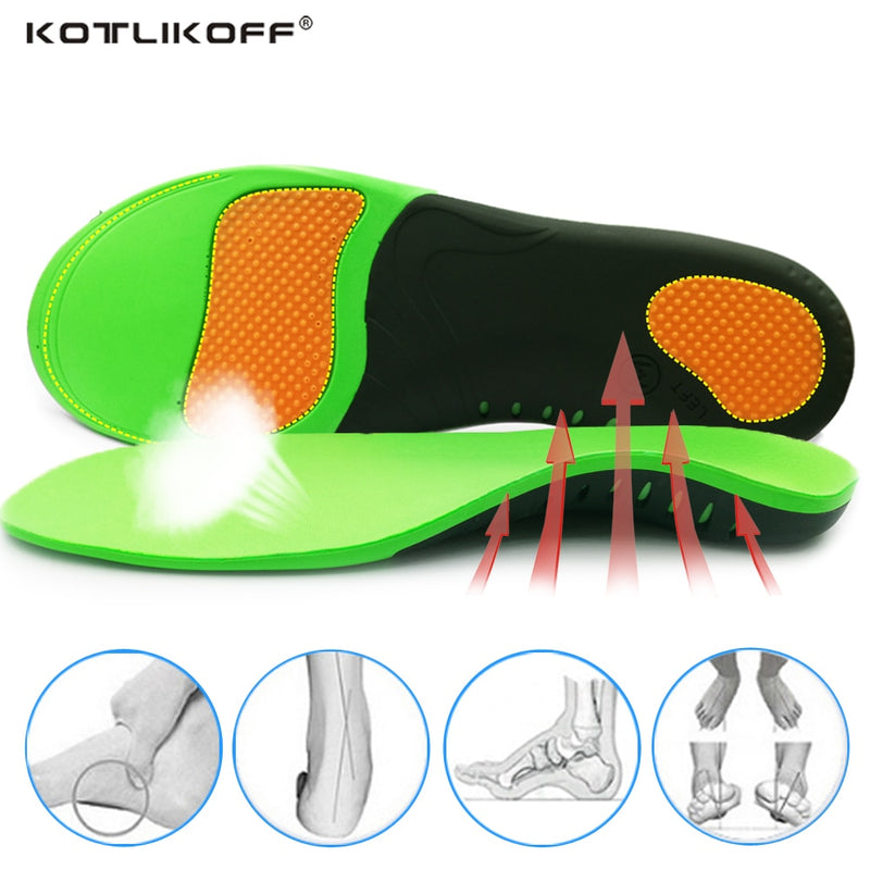 Beste Orthopädische Schuhe Sohleneinlagen für Schuhe Arch Foot Pad X / O Type Leg Correction Flat Foot Arch Support Sportschuhe Inserts