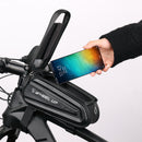 Fahrradtasche Rahmen vorne Oberrohr Fahrradtasche reflektierend wasserdicht 7,0 Zoll Handyhülle Touchscreen Tasche MTB Pack Fahrradzubehör