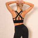 Damen Sport-BH Running Yoga Büstenhalter Workout Gym Fitness Unterwäsche Bralette Top Push Up Plus Size Beauty Back Workout BH