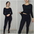 2022 Neue Herbst Winter Nahtlose Zweite Thermische Weibliche Haut Spitze V-ausschnitt Schlanker Körper Thermische Unterwäsche Für Frauen Modal Lange Unterhosen