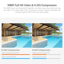 Dahua Imou Bullet 2E 2MP 4MP Cámara de visión nocturna a todo color WiFi Exterior Impermeable Seguridad para el hogar Detección humana Cámara Ip