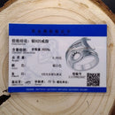 ZABRA Genuine Pure 925 Sterling Silver Cool Wrench Ring Men Adjustable Retro Love Vintage Punk Rings Women Biker Silver Jewelry