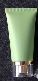 50ml Frost Plastic Soft Bottle Matte Green 50g Cosmetic Cream Facial Cleanser Container Toothpaste Lotion Tube Free Shipping