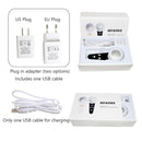 Tragbares Hot Cold Beauty Instrument 3 Farben Photon Rejuvenation Massager Skin Lifting Firming Facial Cool Warm Hammer