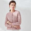 Chaqueta de plumón ultraligera para mujer, Parka portátil, tela mate, informal, 90%, abrigo de plumón de pato, Parka cálida, chaqueta ligera de buena calidad