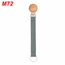 Schnullerkettenband Beißring Nippelhalter Schnullergürtel Baumwolle Leinen Baby Schnullerkette Clip Neugeborenes Kleinkind Schnuller Pflegepflege