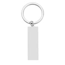 Regalo personalizado, iniciales AZ personalizadas, grabado, NO HAGAS UNA MIERDA ESTÚPIDA de papá, mamá, hijo, hija, niño, joyería, llavero con anilla