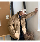 LAPPSTER Herren Harajuku Bunte Blase Mantel Winterjacke 2022 Herren Streetwear Hip Hop Parka Koreanische Schwarze Kleidung Pufferjacken