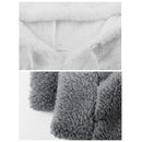 Lossky Frauen Hoodies Sweatshirt Gestreift Patchwork Damen Langarm Pullover Plüsch Top Herbst Winter Weibliche Warme Kleidung 2022