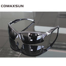 COMAXSUN Professionelle polarisierte Fahrradbrille Fahrradbrille Fahren Angeln Outdoor Sport Sonnenbrille UV 400 Tr90